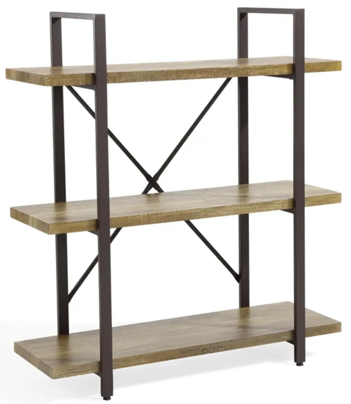 Three Level Rustic Shelving Unit