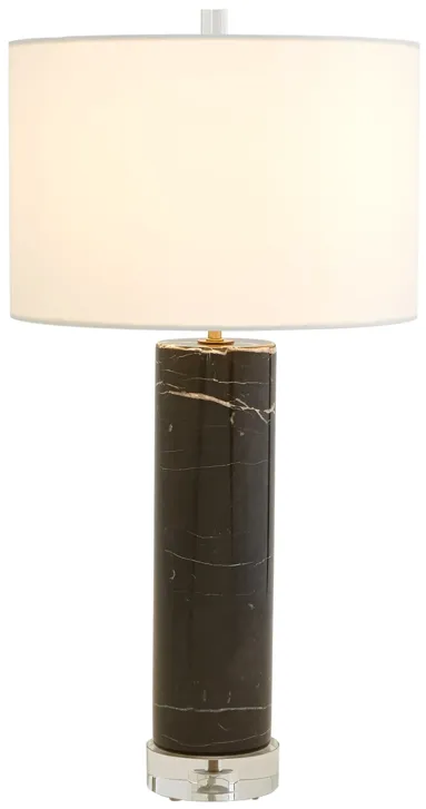 Marble Cylinder Table Lamp