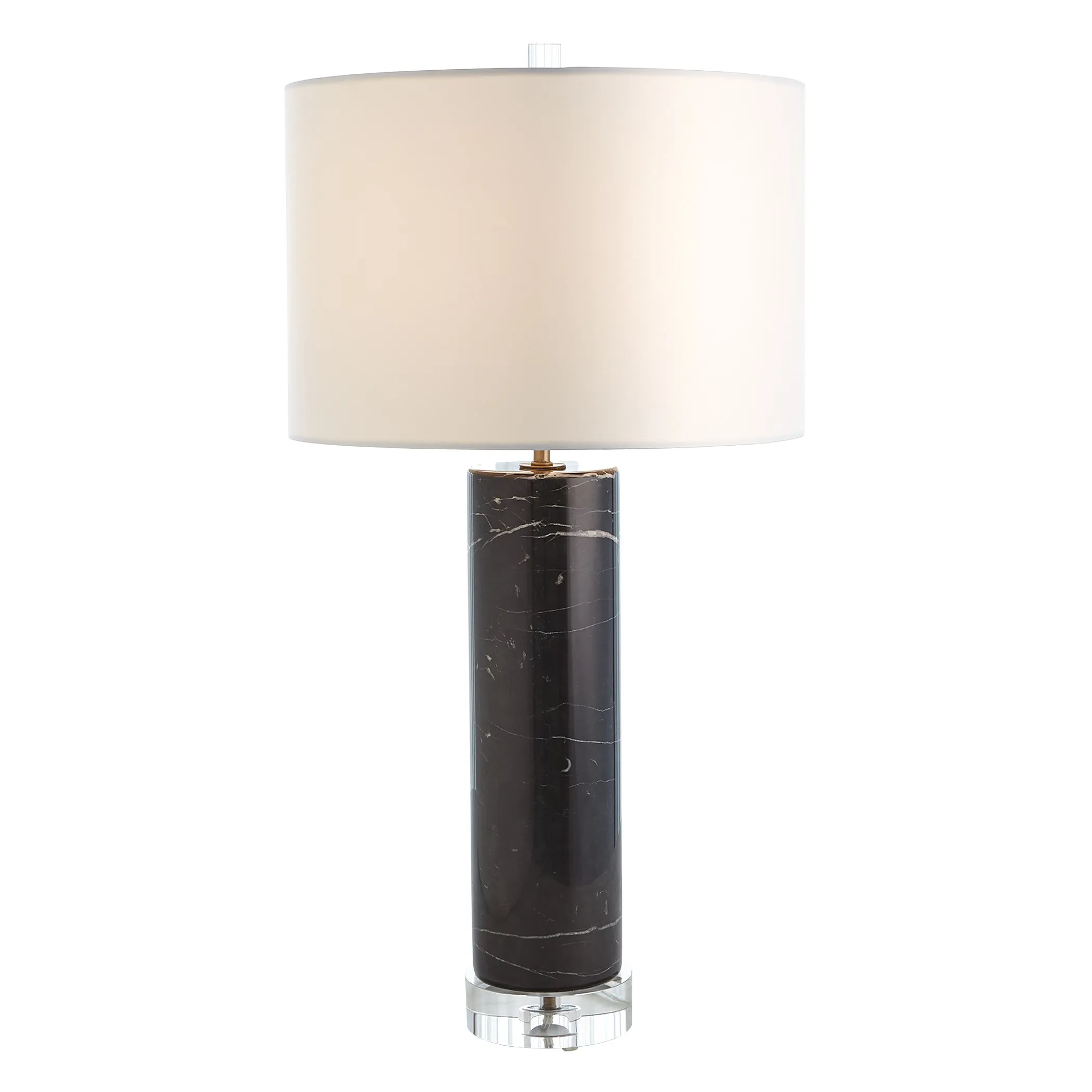 Marble Cylinder Table Lamp