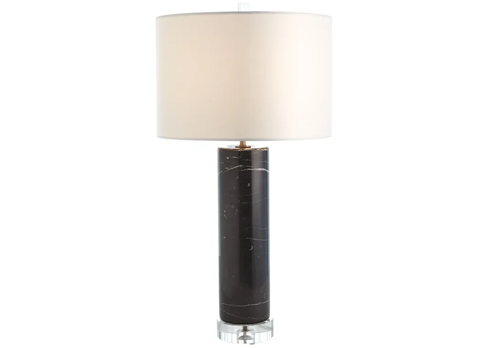 Marble Cylinder Table Lamp