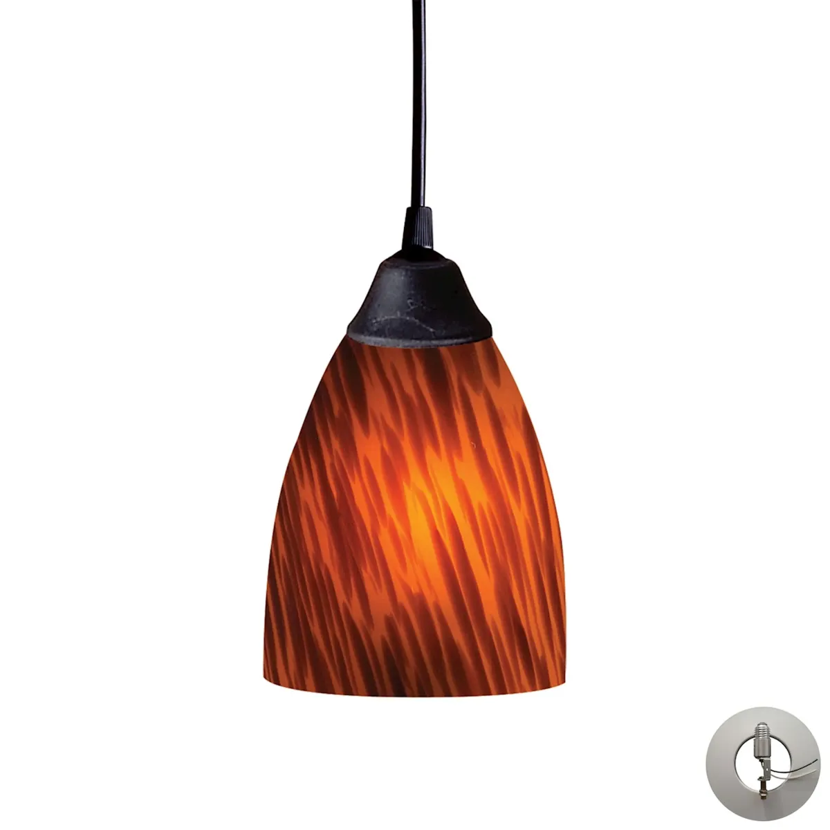 Classico Mini Pendant - Espresso