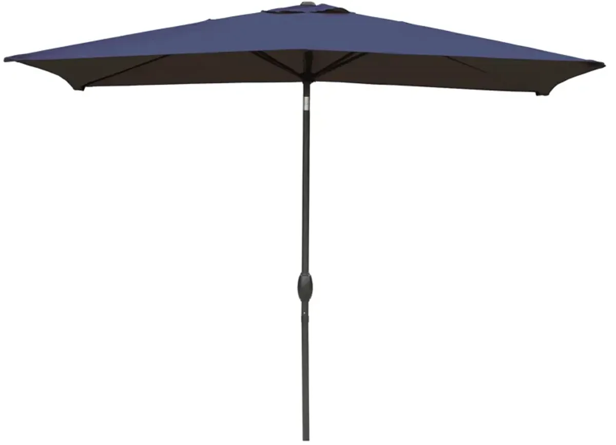 MONDAWE 10ft Rectangular Outdoor Patio Umbrella with Tilt and Crank