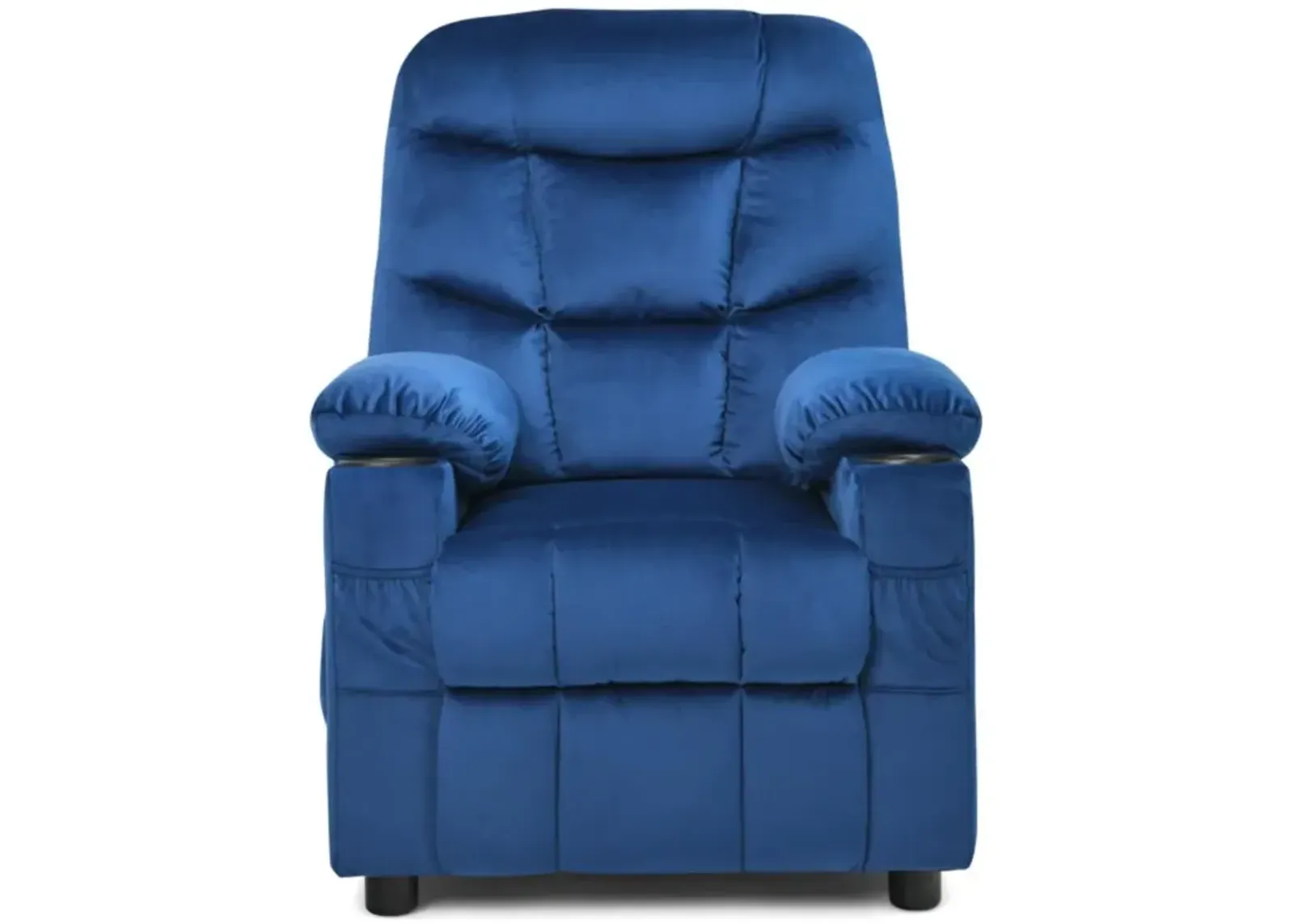 Hivvago Kids Recliner Chair with Cup Holder and Footrest for Children