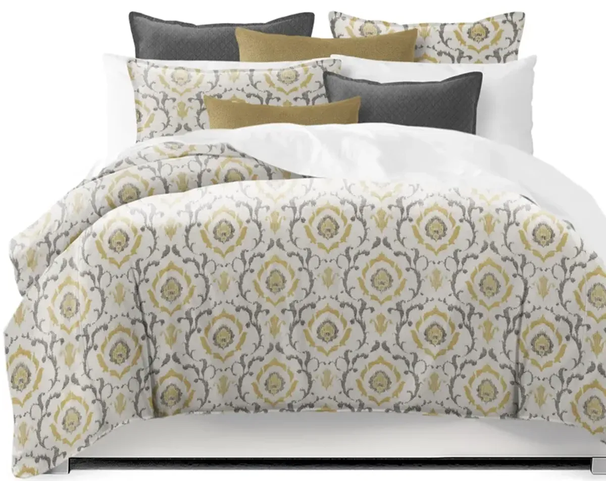 6ix Tailors Fine Linens Tandoori Gold Comforter Set