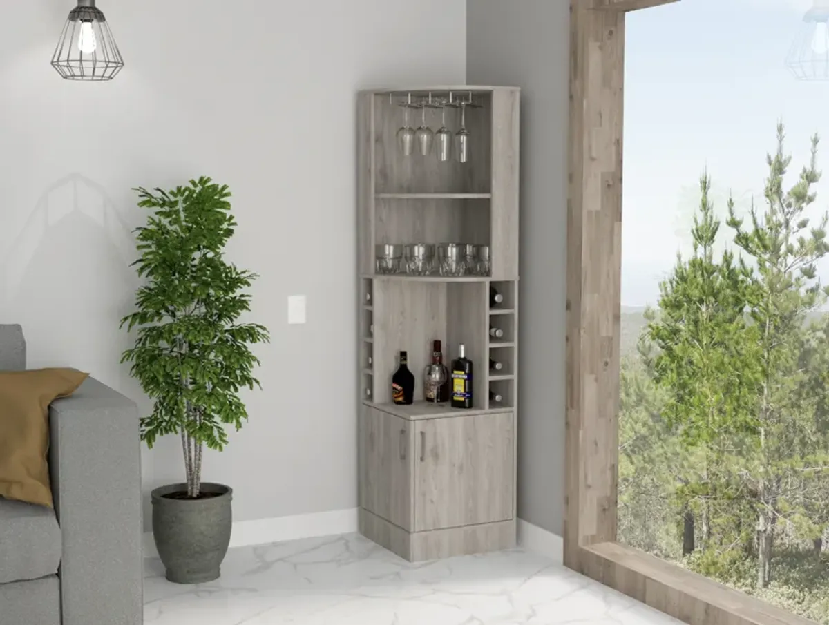 Bar Cabinet Papprika, Living Room, Light Gray