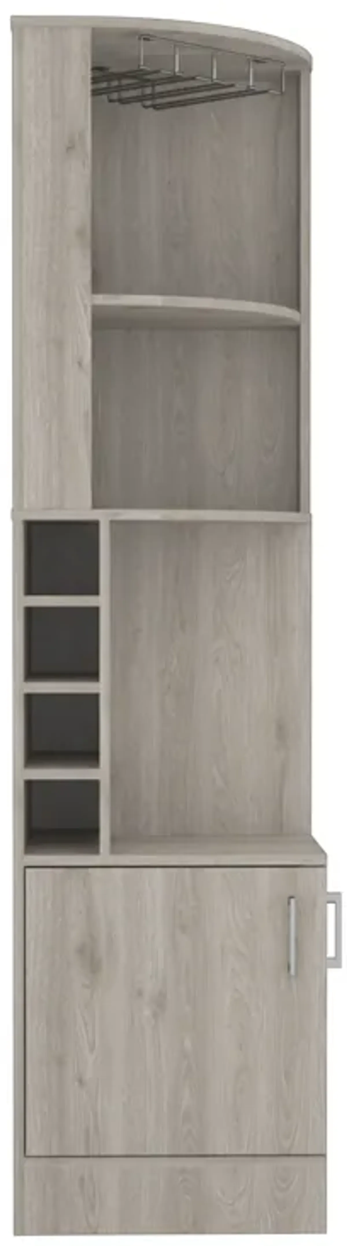 Bar Cabinet Papprika, Living Room, Light Gray