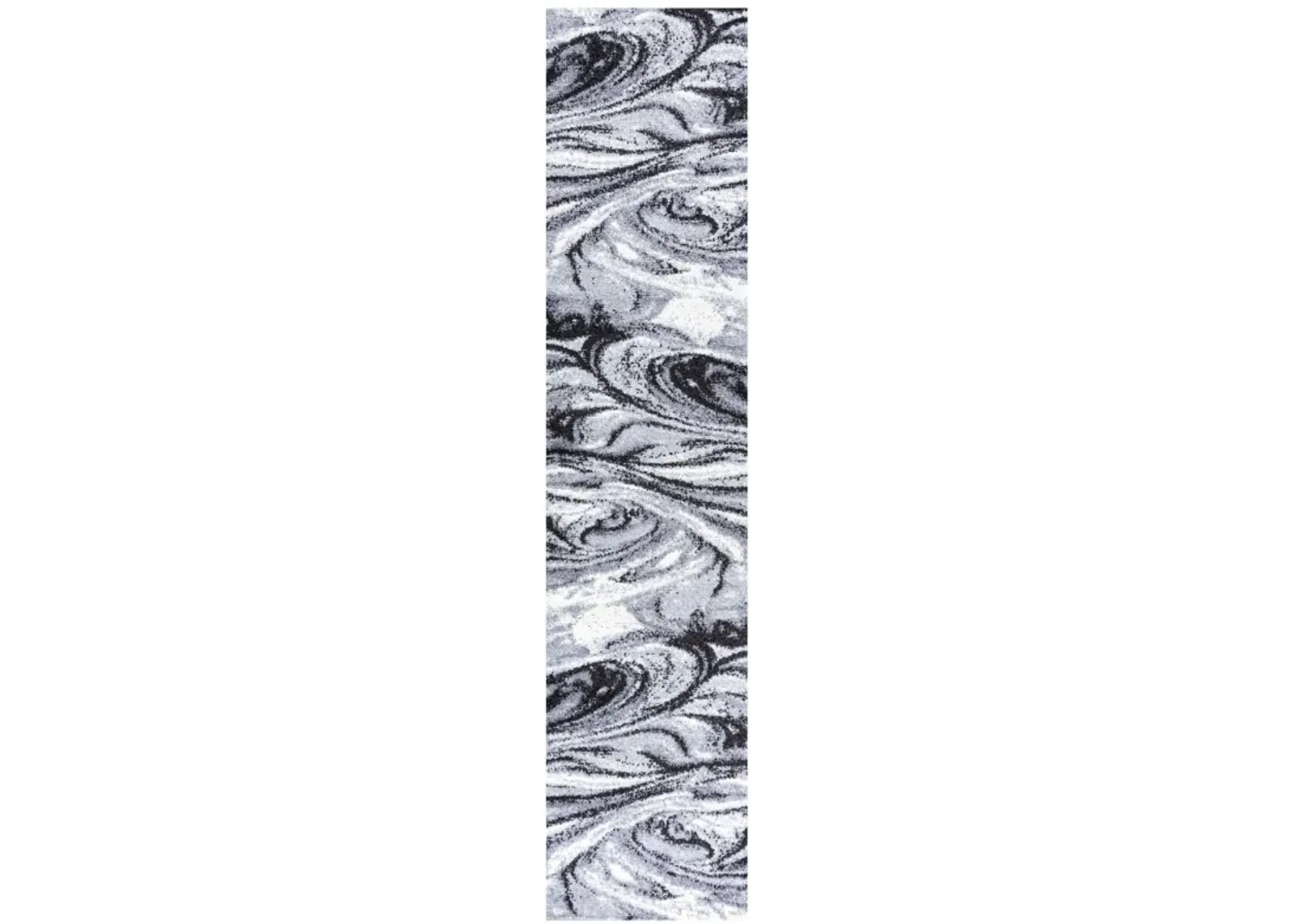 Viscon Abstract Marble Contemporary Area Rug