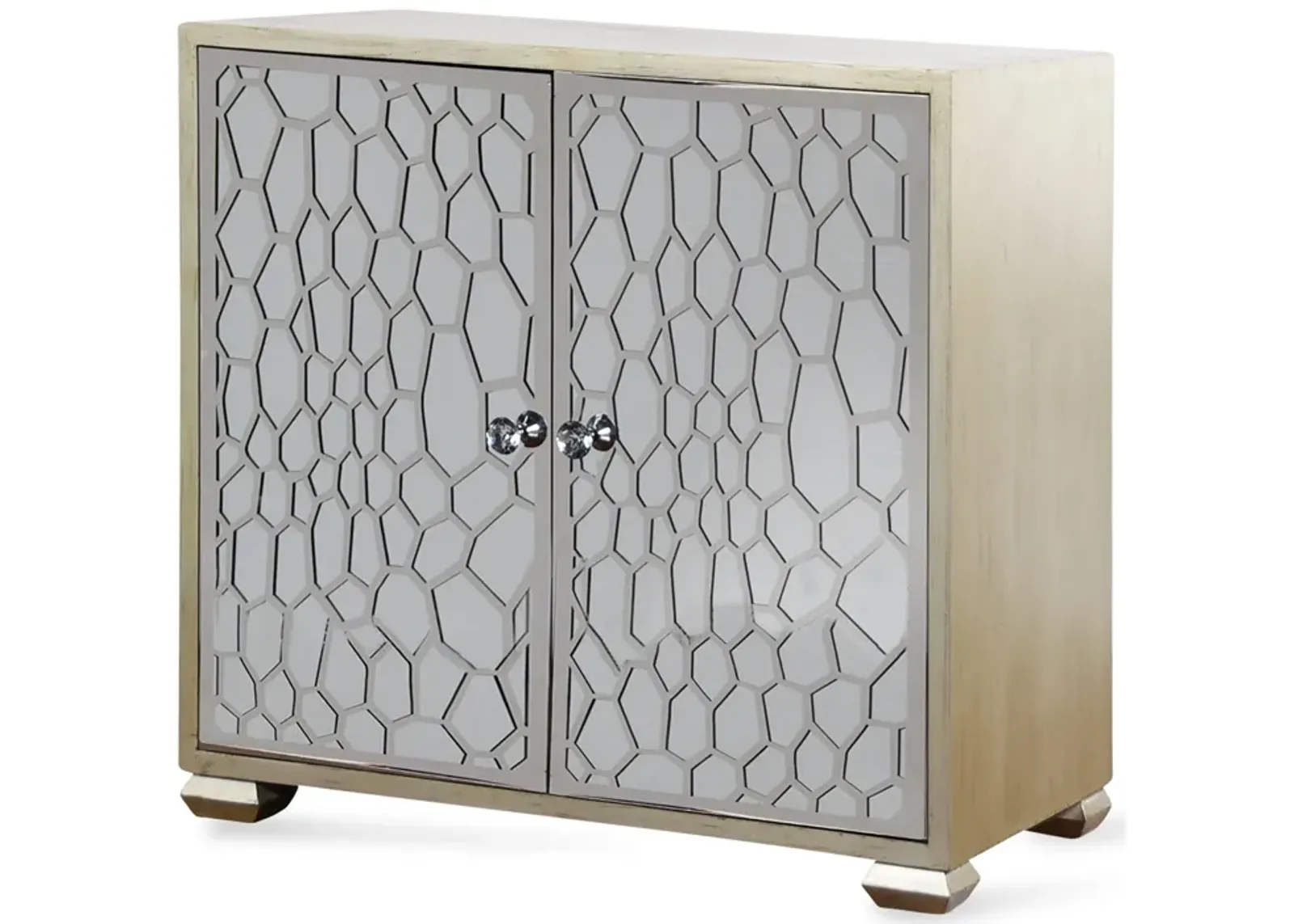 Honeycomb Two Door Cabinet