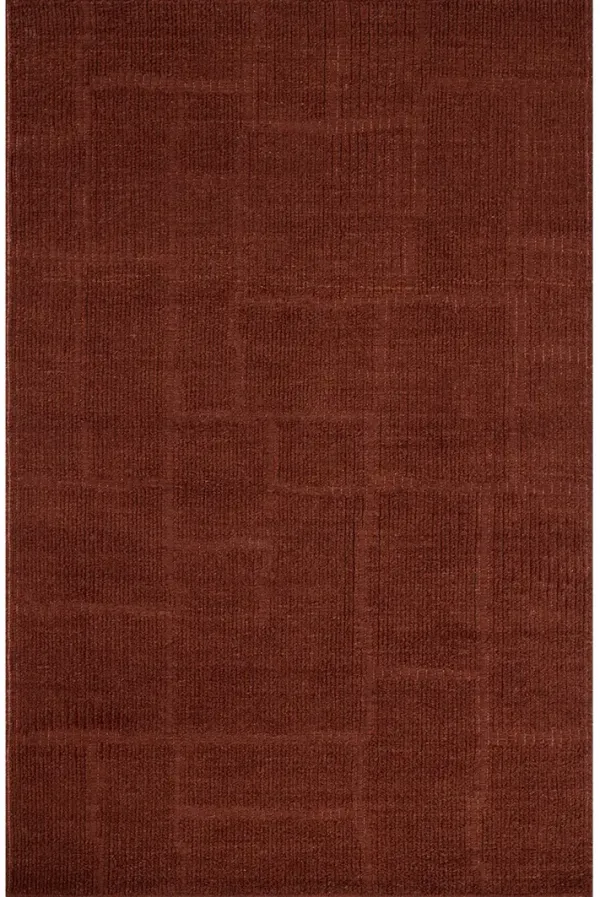 Greenwich GRN01 Merlot 2'0" x 3'0" Accent Rug by Jeremiah Brent x Loloi