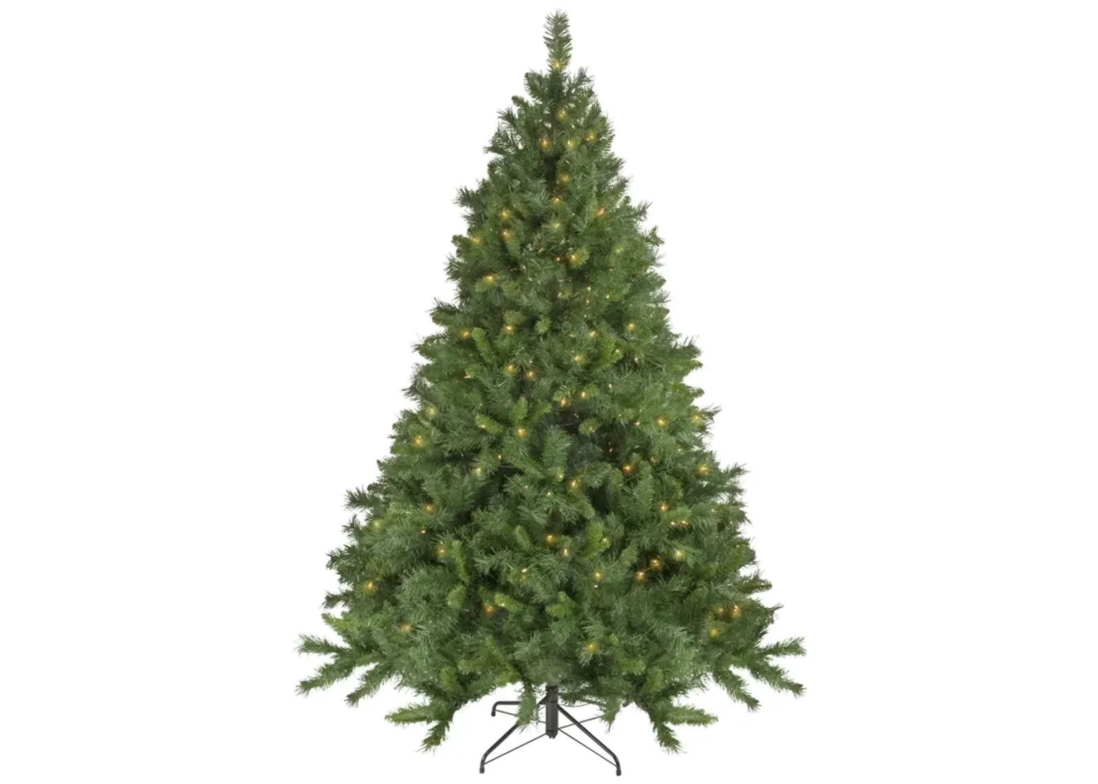 7.5' Pre-Lit Chatham Pine Artificial Christmas Tree  Clear Lights