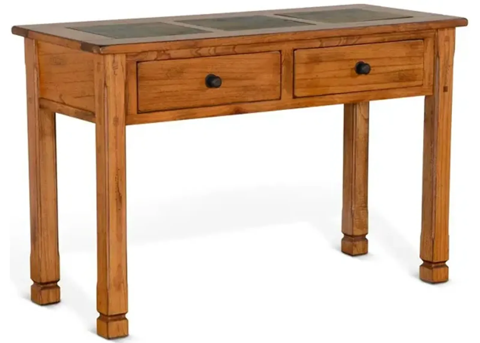 Sunny Designs Sedona 48 Transitional Wood Sofa Table in Rustic Oak