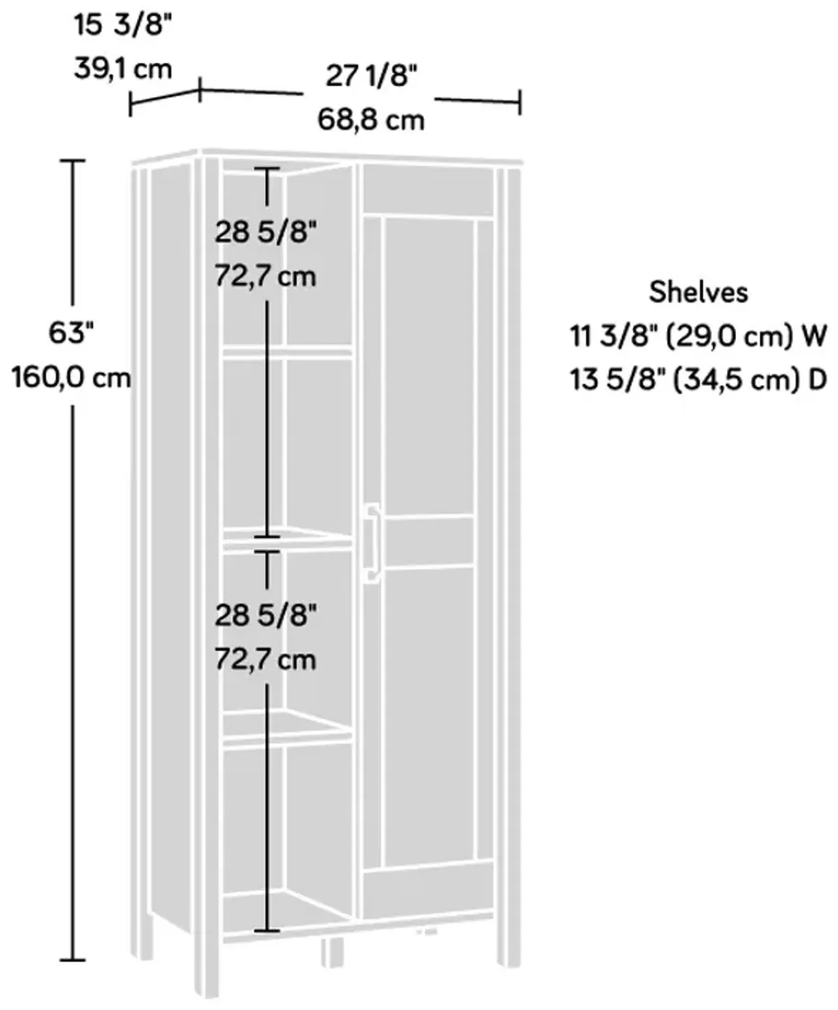 Sliding Door Cabinet