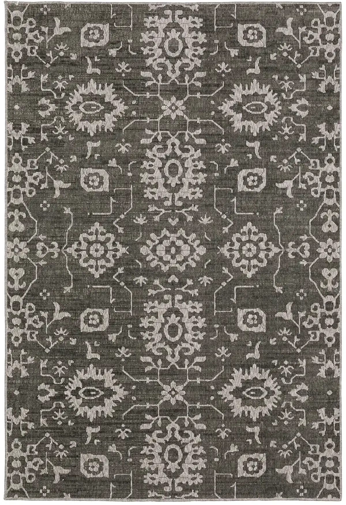 Intrigue 3'10" x 5'5" Grey Rug