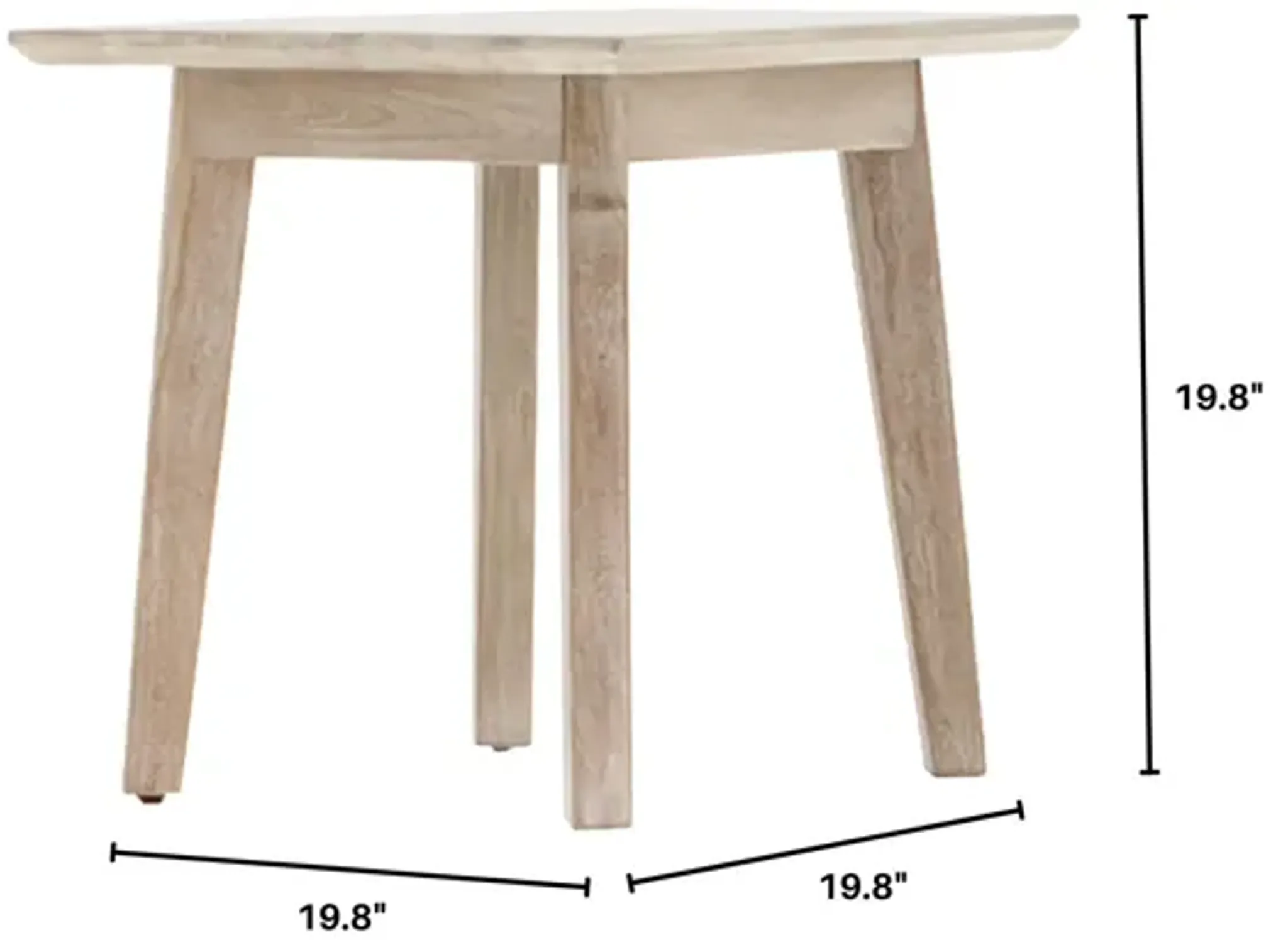 Gia Side Table Mathis Home | Furniture.com