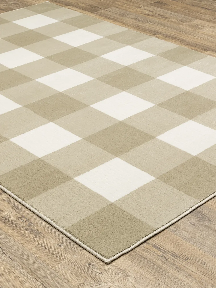 Georgia 5'3" x 7'3" Beige Rug