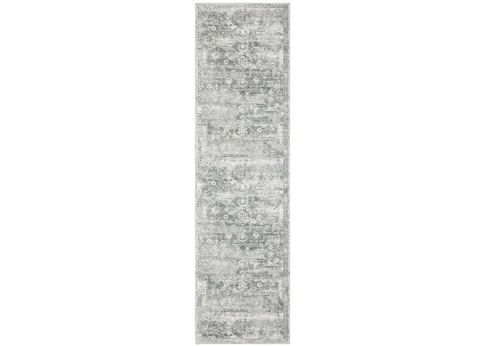 Malibu 2' x 8' Grey Rug