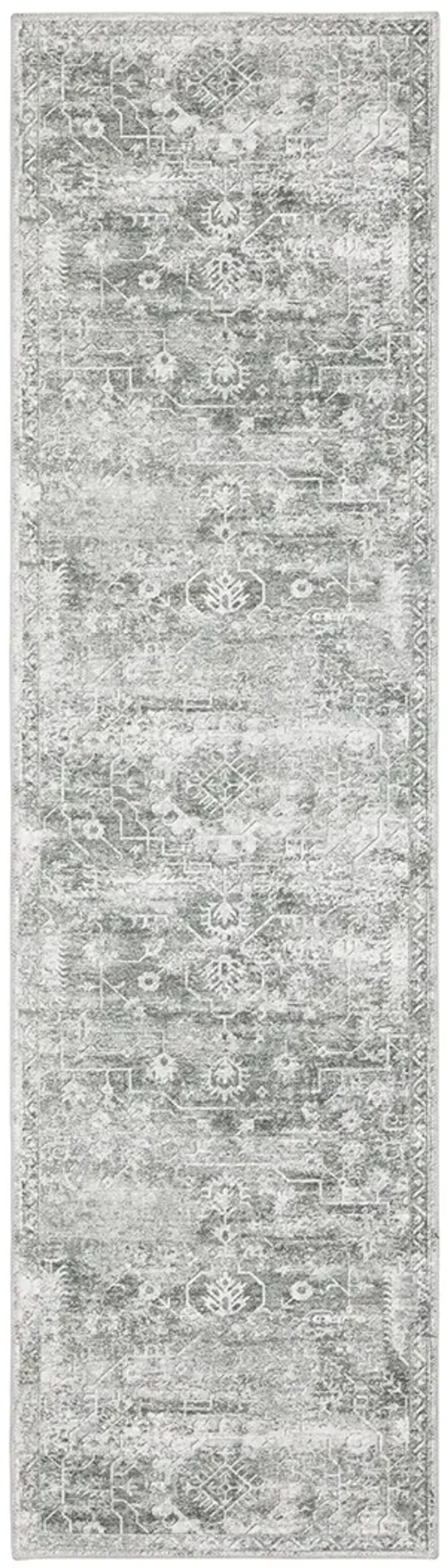 Malibu 2' x 8' Grey Rug