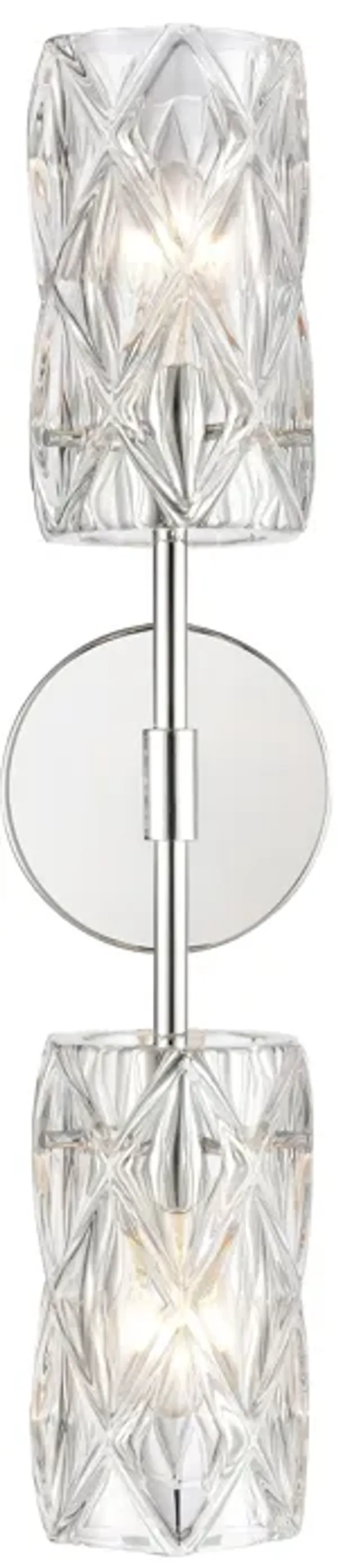Forma de Crystal 21'' High 2-Light Sconce