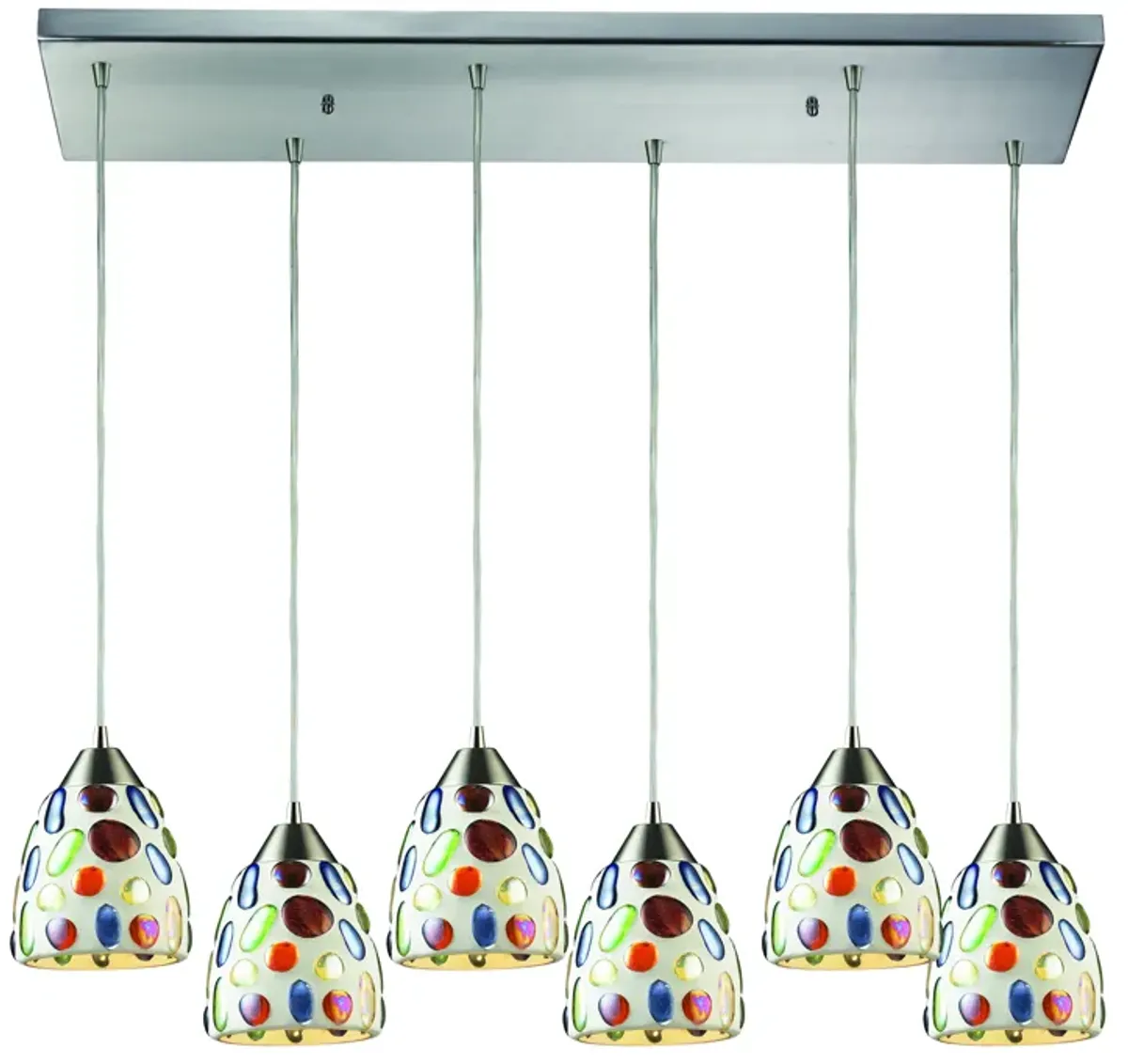 Gemstone 30" Wide Mini Pendant