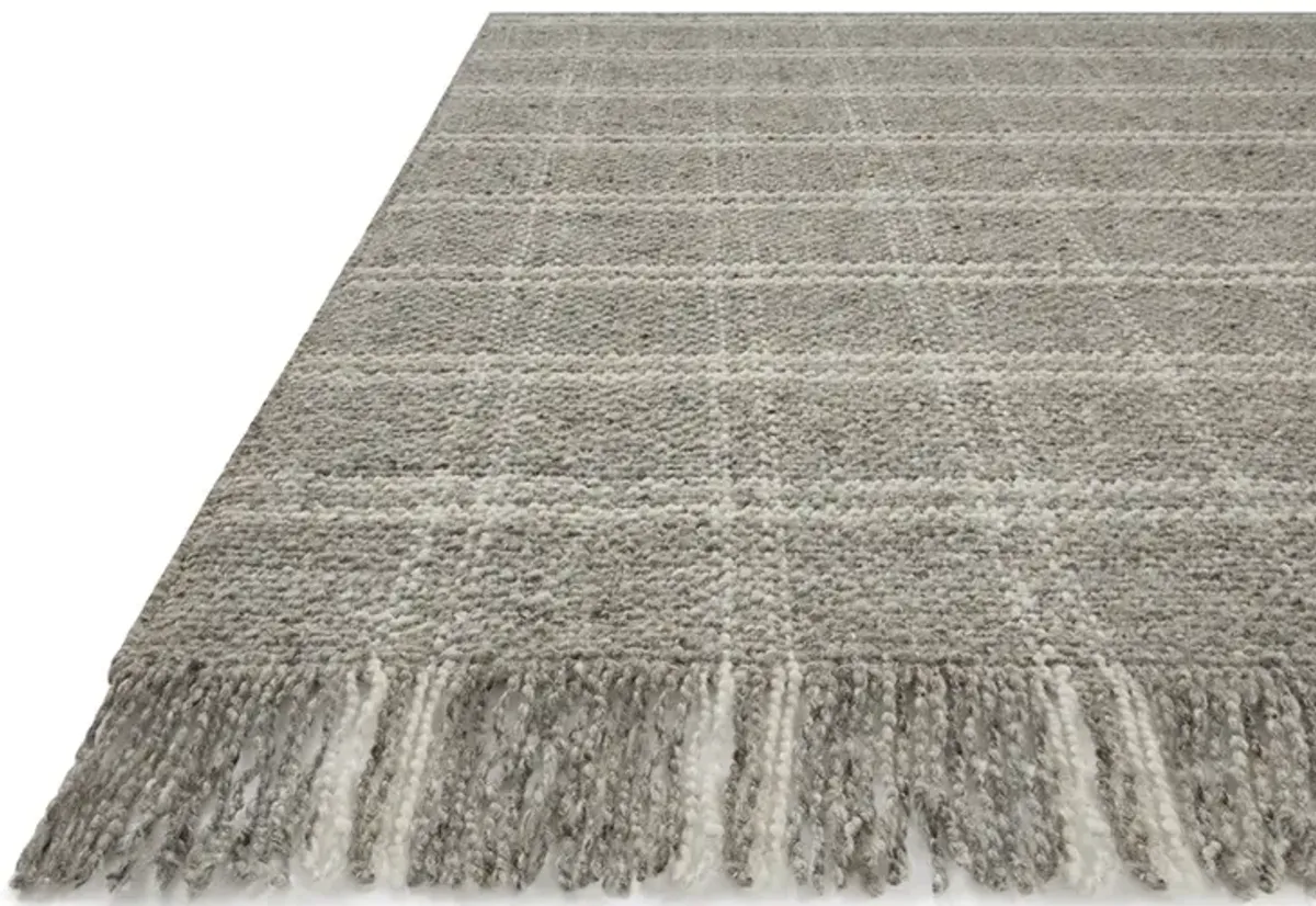 Caleb CAL04 Taupe/Natural 3'6" x 5'6" Rug