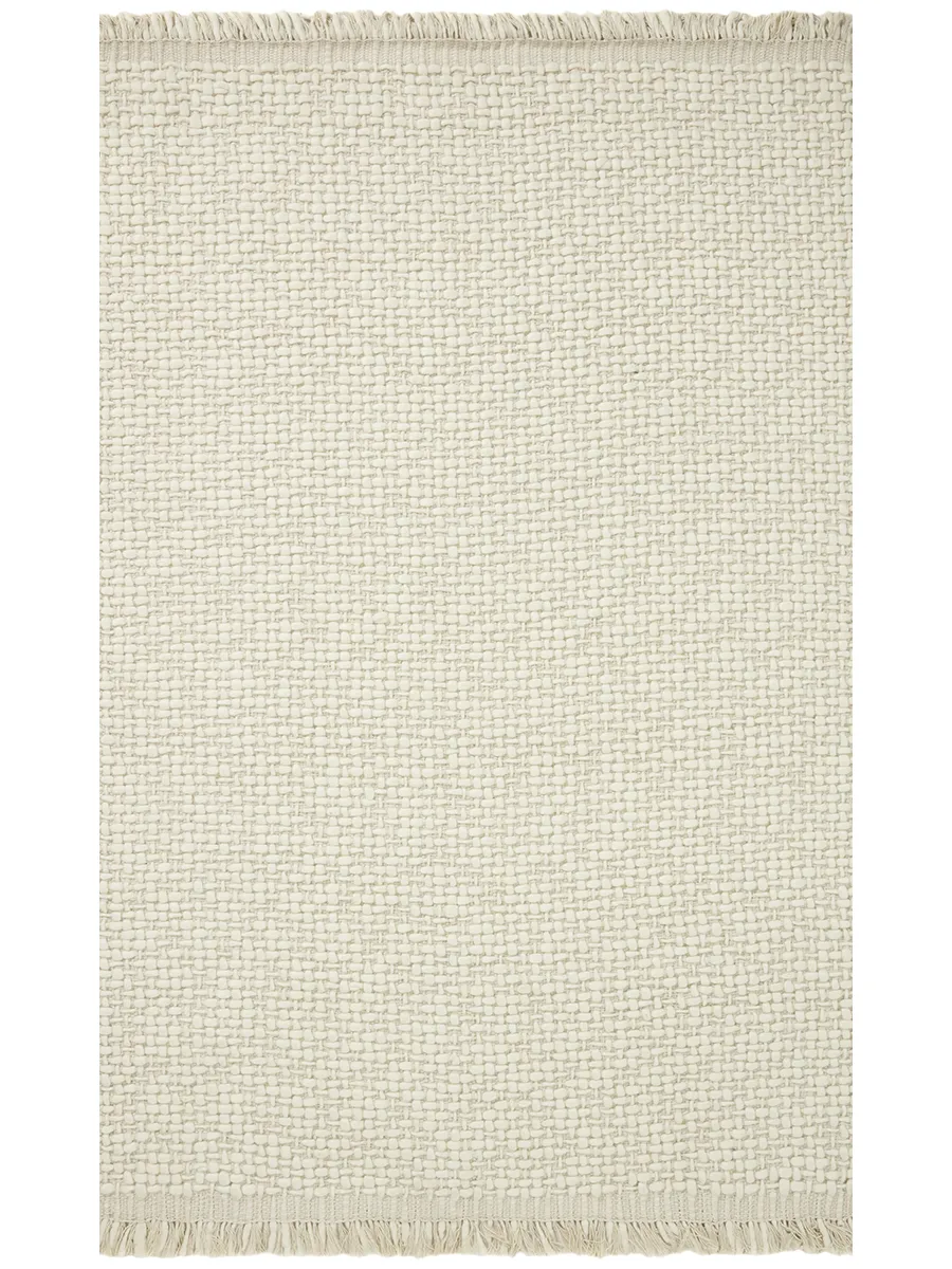 YWSTN YEL01 Ivory/Ivory 5' x 7'6" Rug