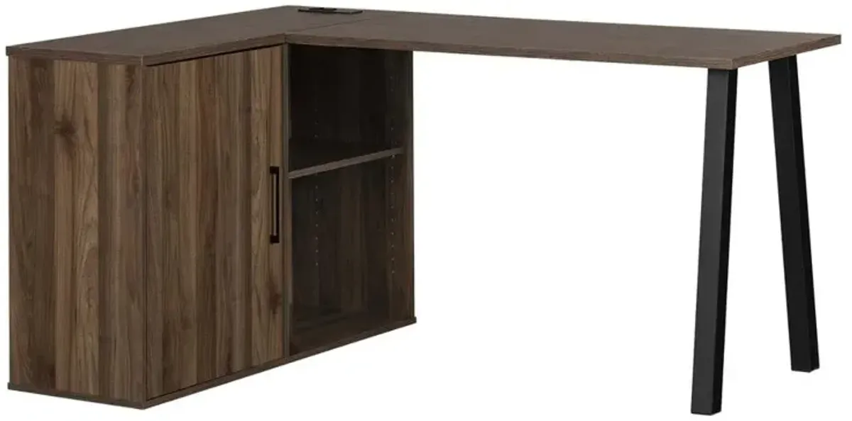 Zolten Desk Natural Walnut