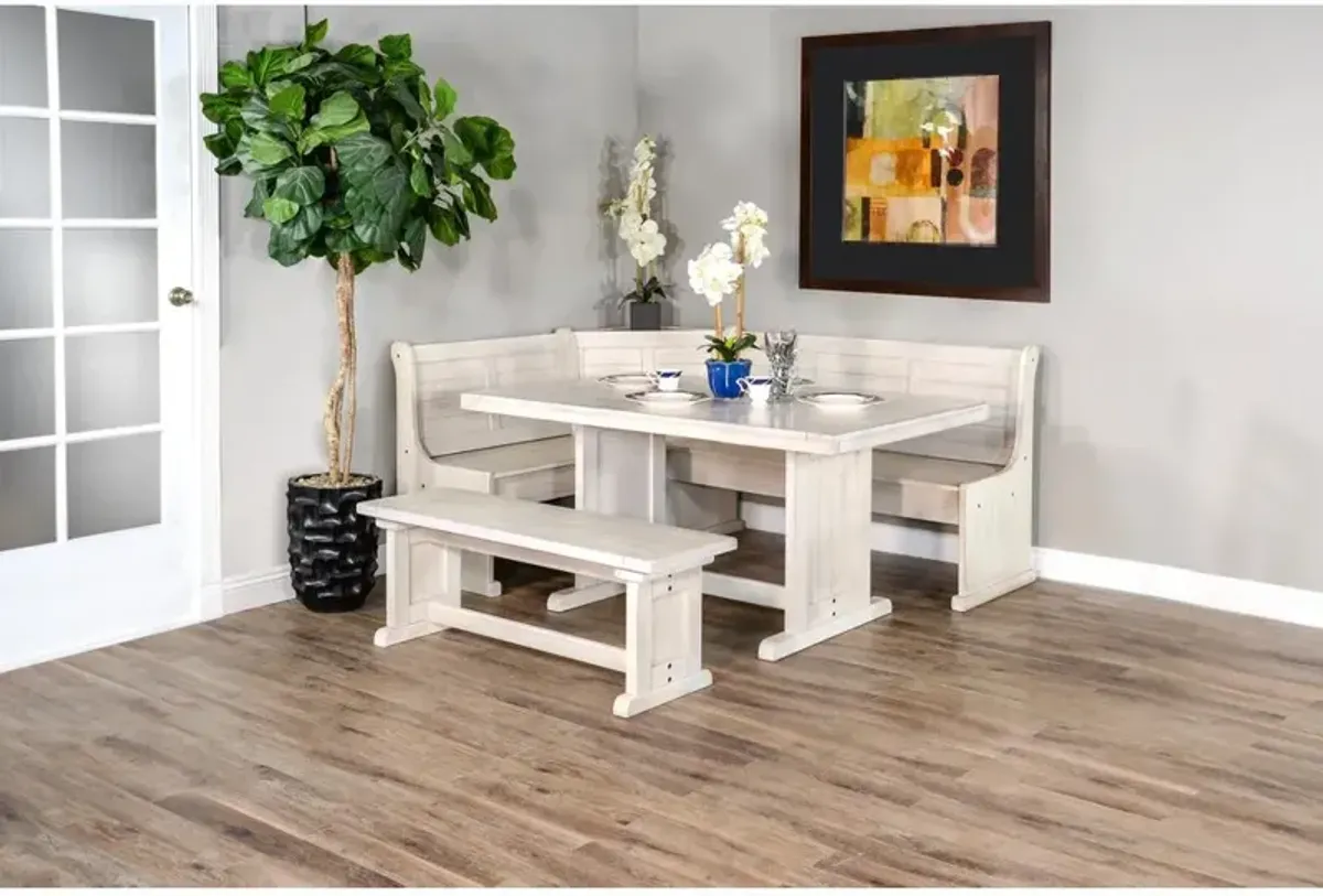 Sunny Designs Wood Breakfast Nook Dining Set