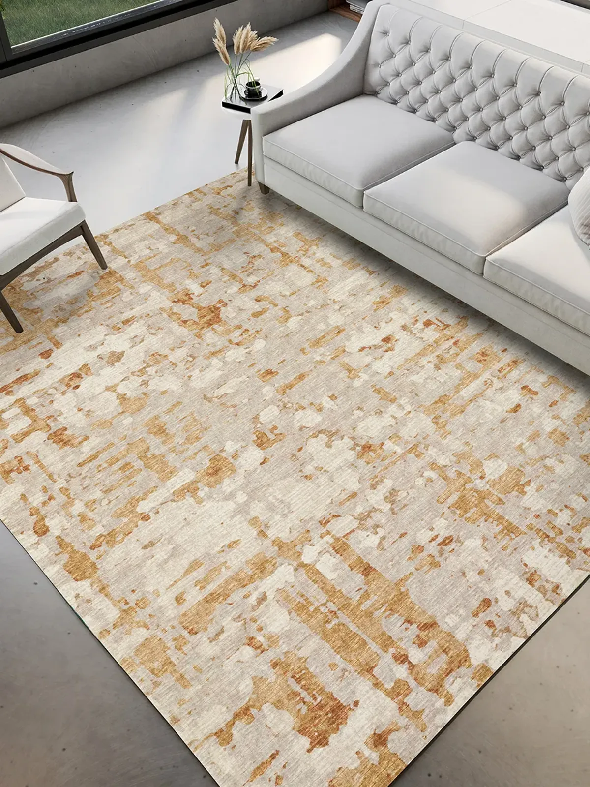 Brisbane BR5 Khaki 5' x 7'6" Rug