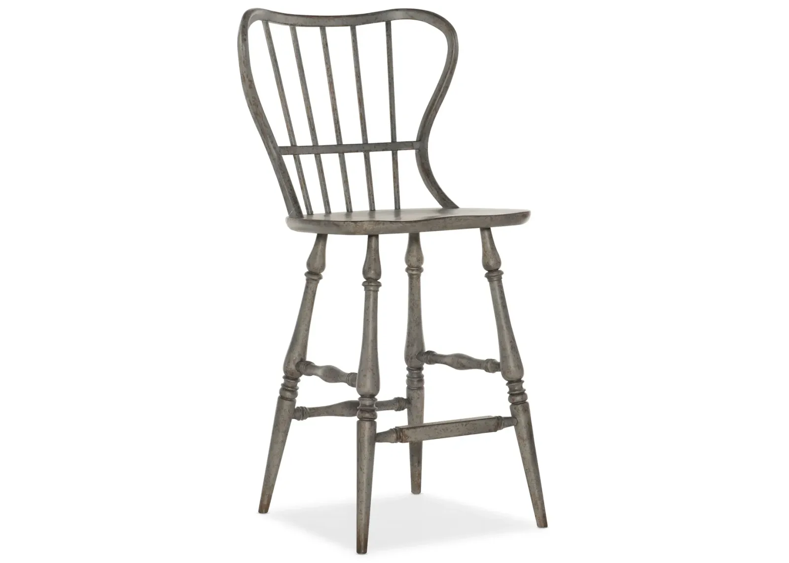 Ciao Bella Speckled Gray Bar Stool