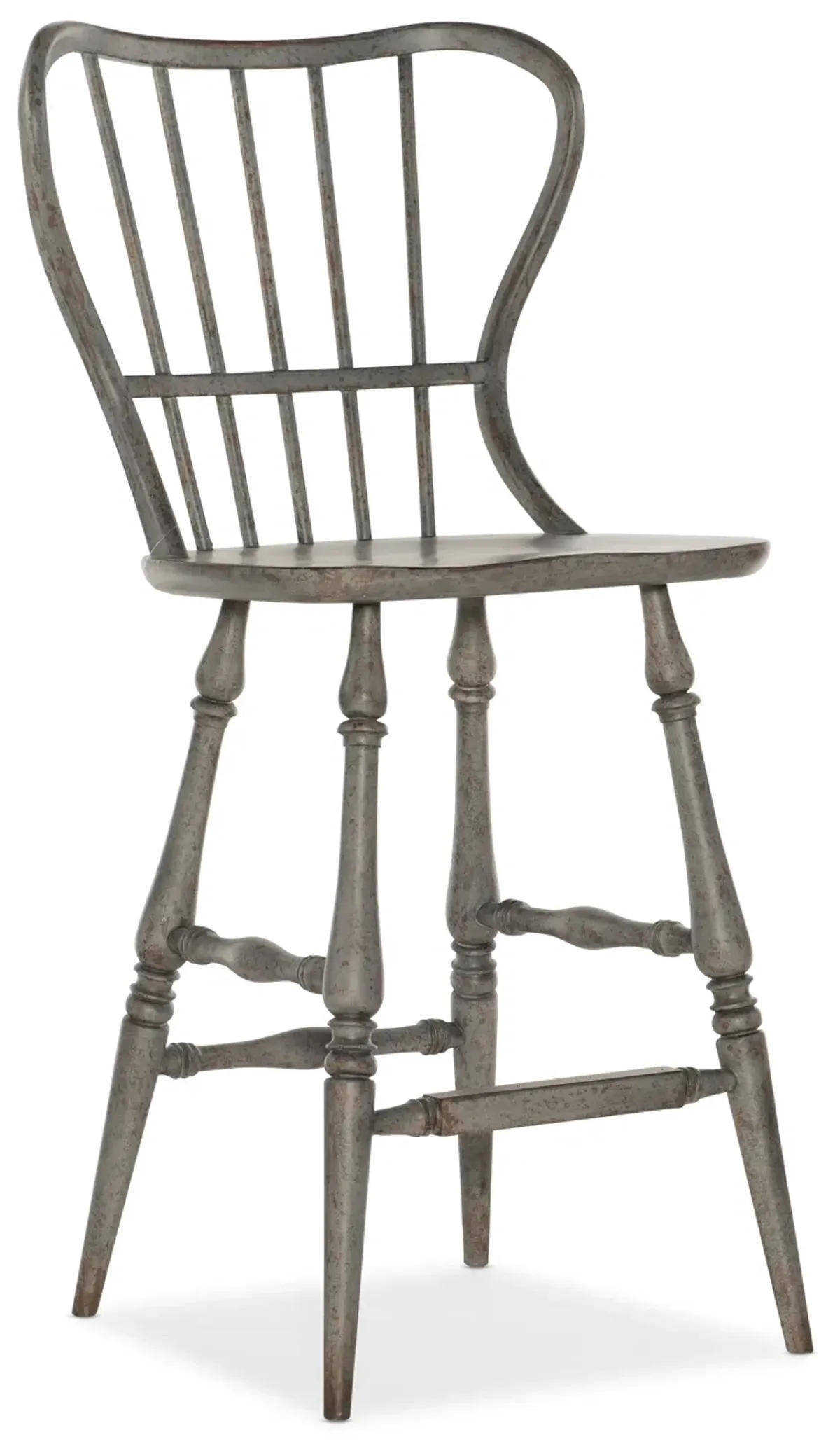 Ciao Bella Speckled Gray Bar Stool