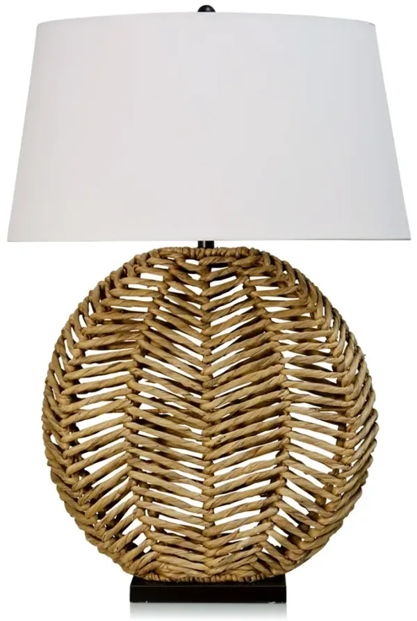 Water Hyancinth Table Lamp III