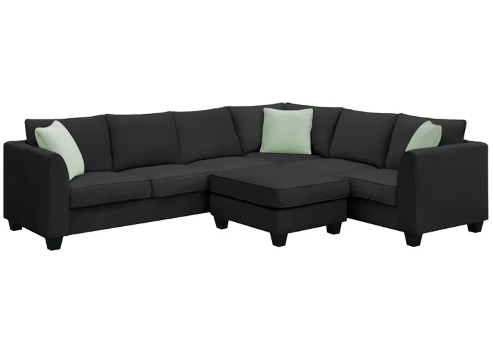 Merax 7 Seats Modular Sectional Sofa with Ottoman