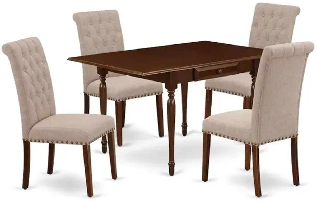 Dining Room Set Mahogany, MZBR5-MAH-04