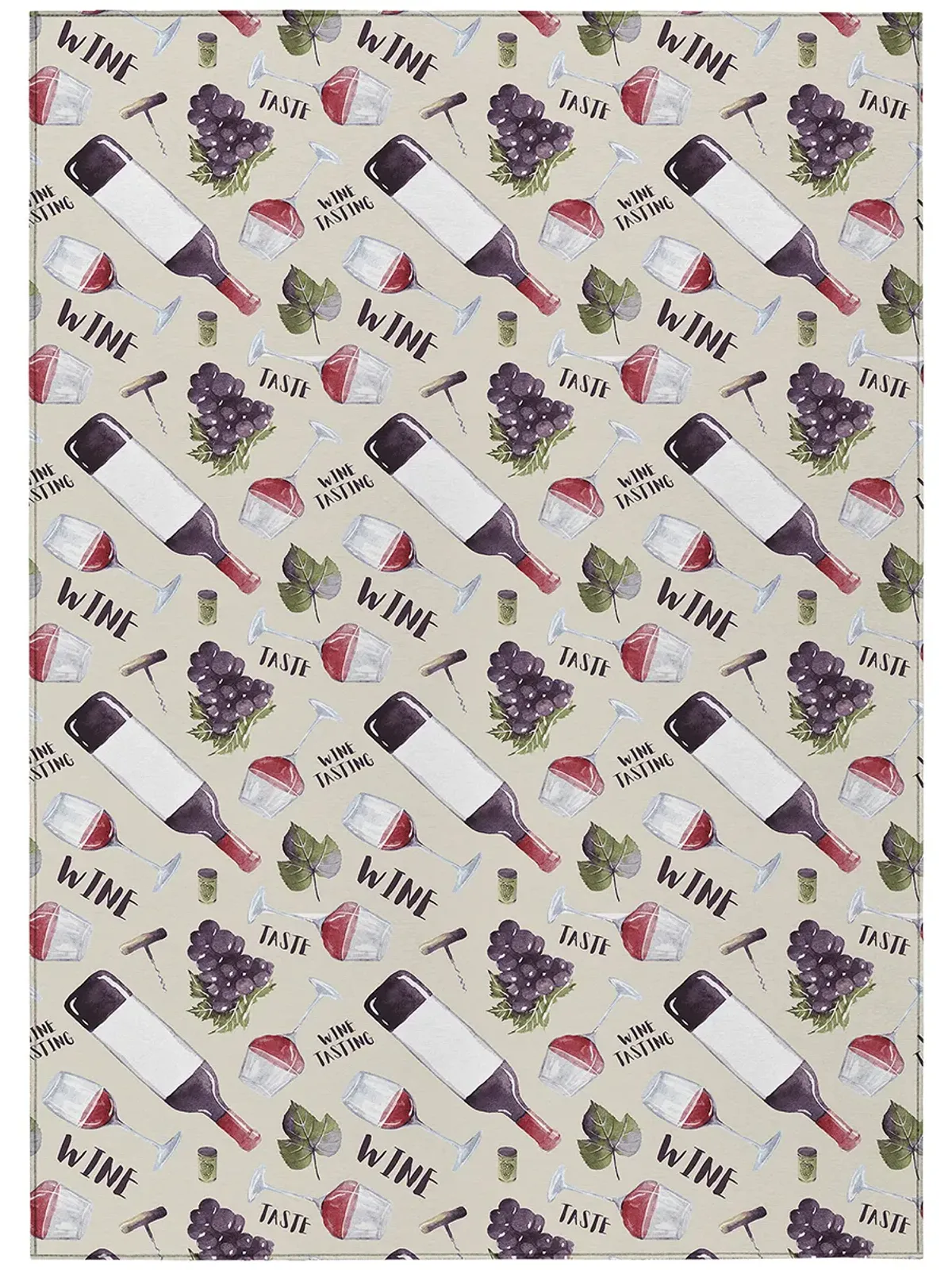 Kendall KE14 Putty 3' x 5' Rug