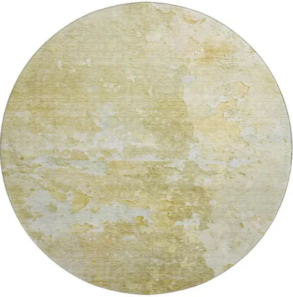 Ravenna RN3 Gold 8' Round Rug