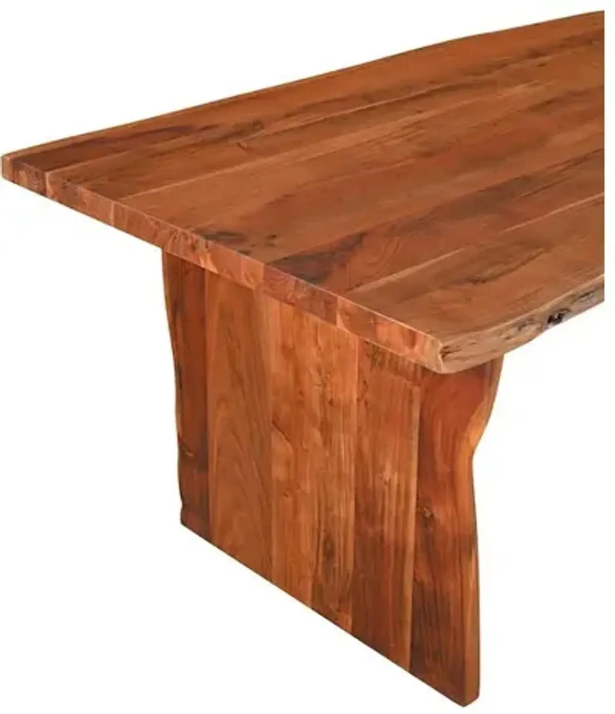 Taran Designs Oren 73 Live Edge Solid Wood Dining Bench