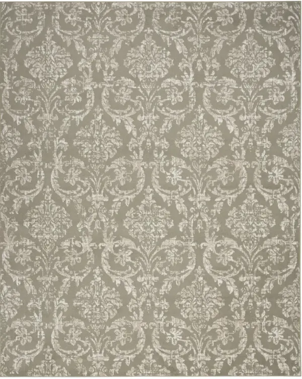 Jubilant JUB09 Olive 5'3" x 7'3" Rug