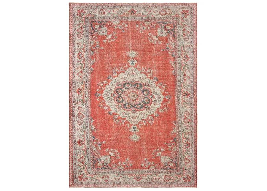 Sofia 4'3" x 6'3" Red Rug