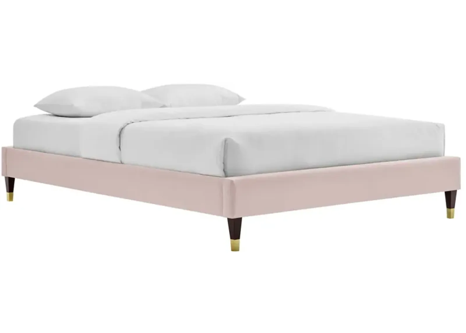 Modway - Harlow King Performance Velvet Platform Bed Frame