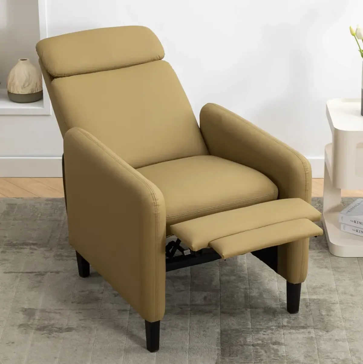 Merax Modern Artistic Adjustable Recliner Chair Home Chair