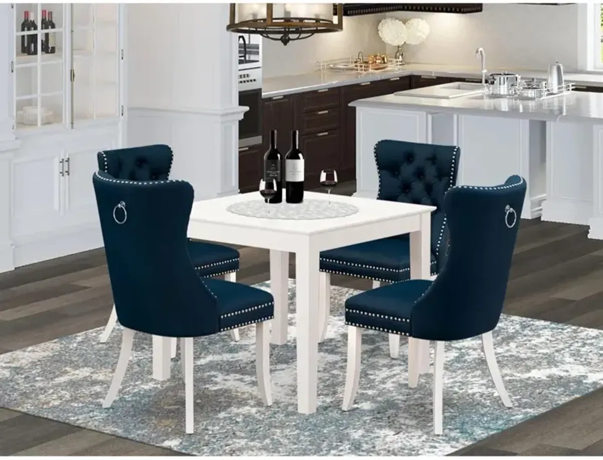 5 Piece Kitchen Table & Chairs Set