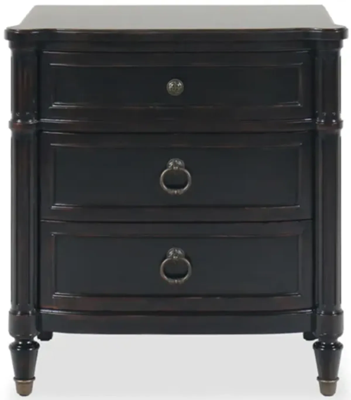 Charleston Three-Drawer Nightstand