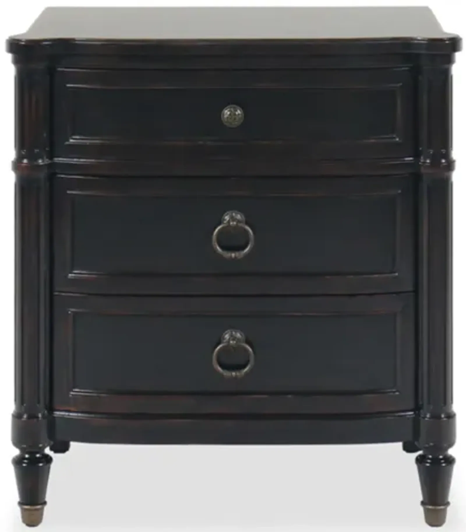 Charleston Three-Drawer Nightstand