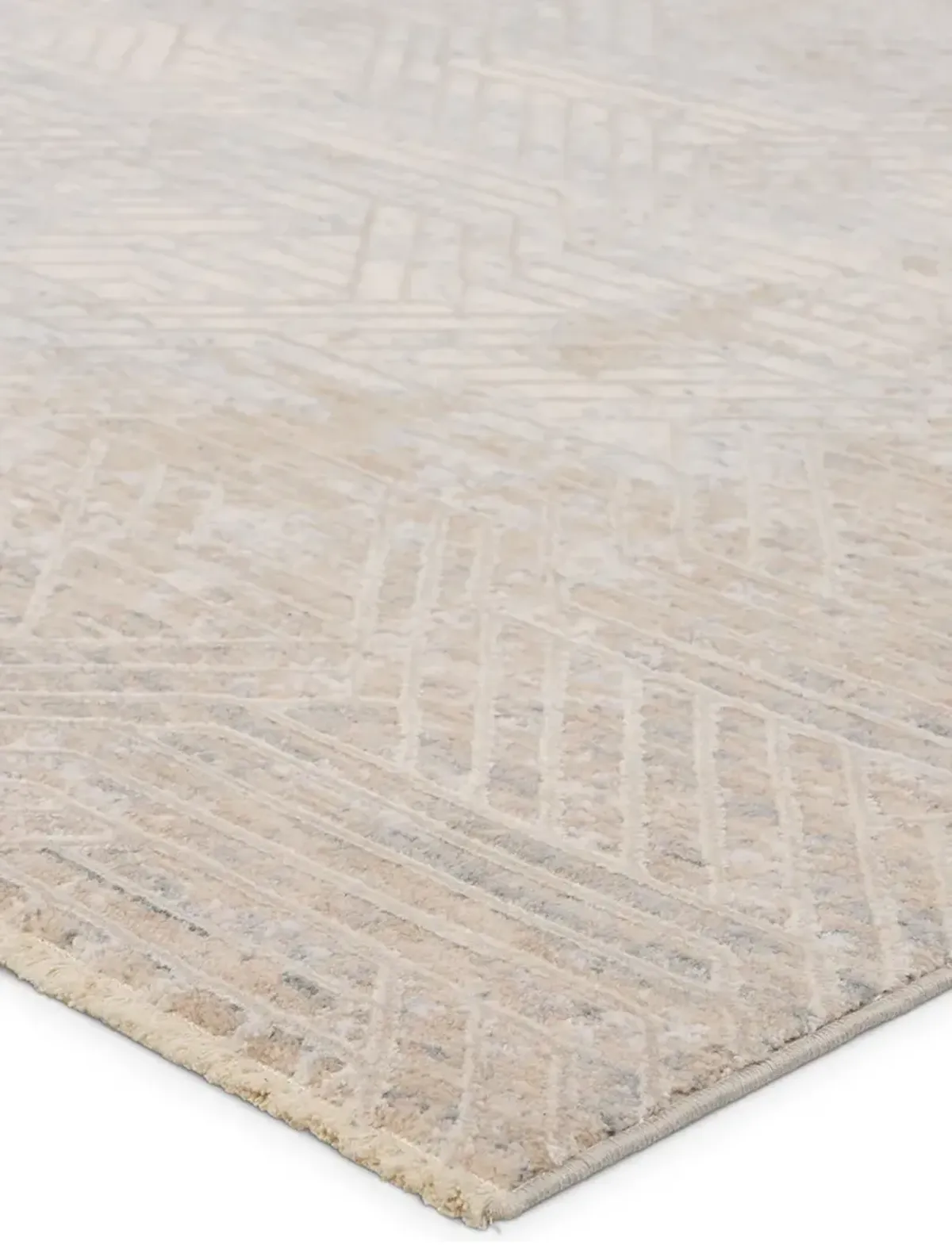 Aries Olympian Tan/Taupe 3' x 10' Runner Rug