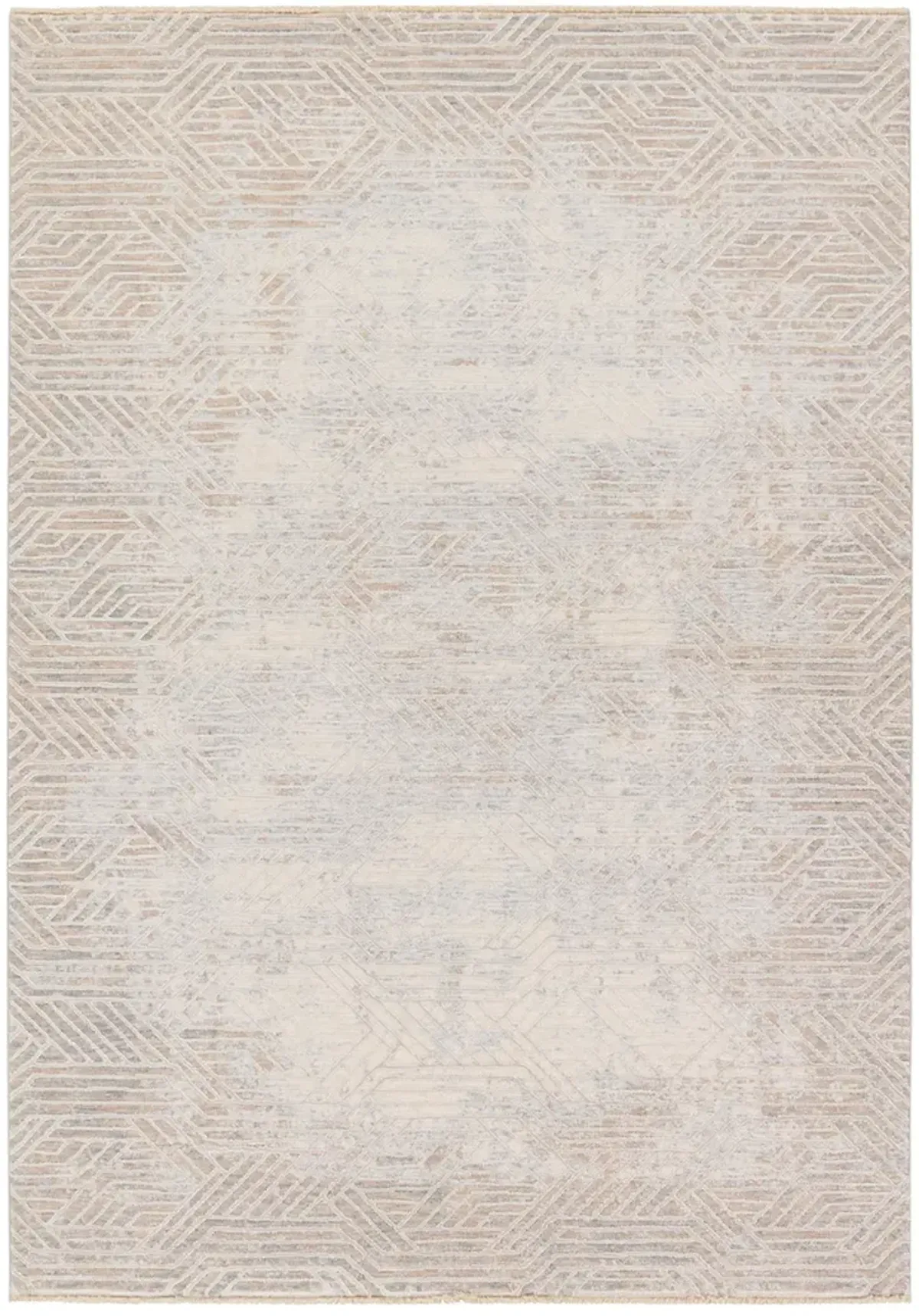 Aries Olympian Tan/Taupe 3' x 10' Runner Rug