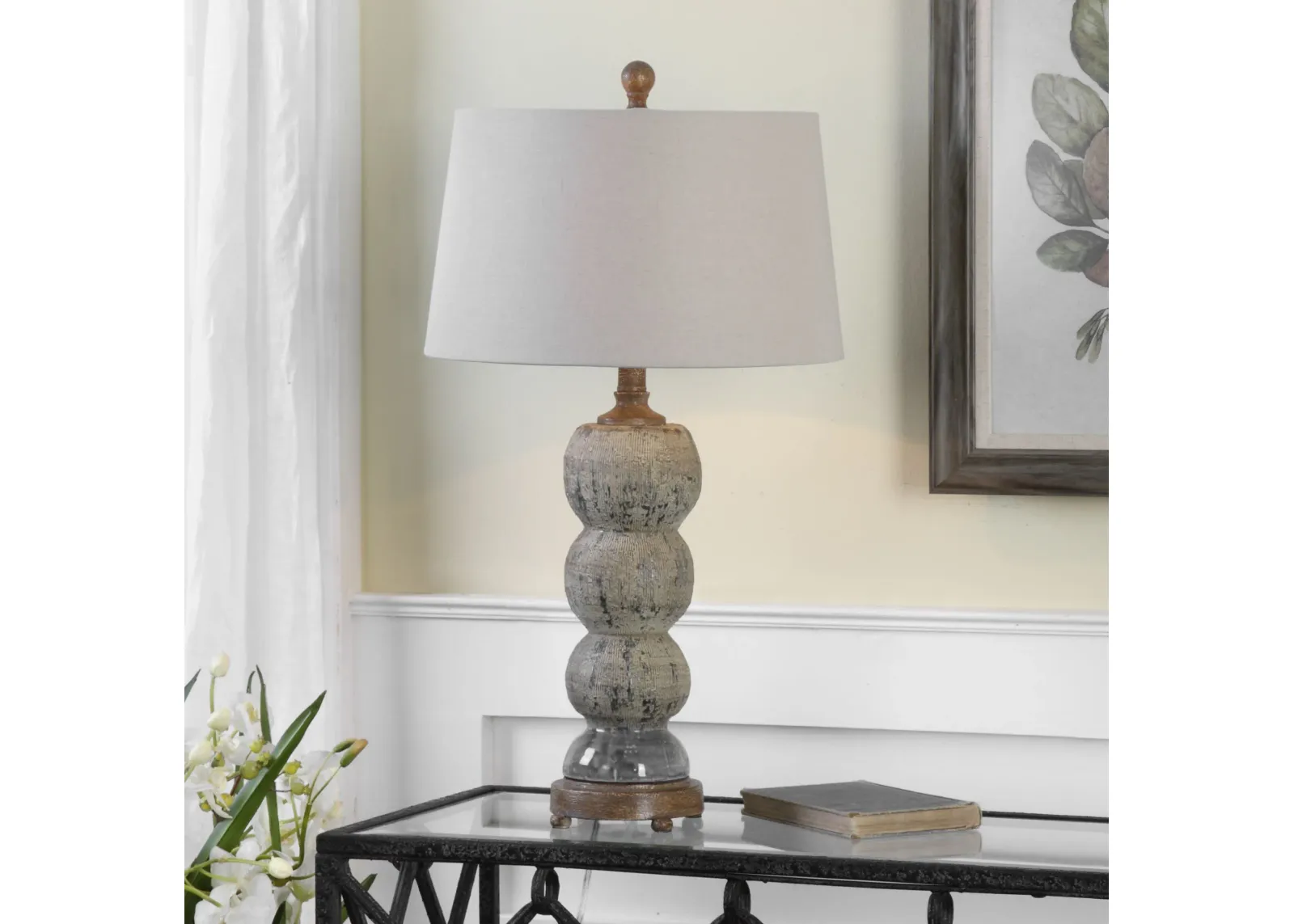 Uttermost Amelia Textured Ceramic Lamp