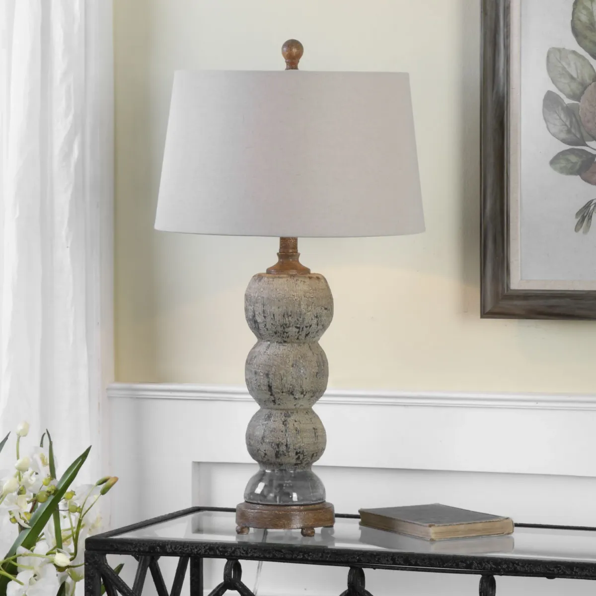 Uttermost Amelia Textured Ceramic Lamp