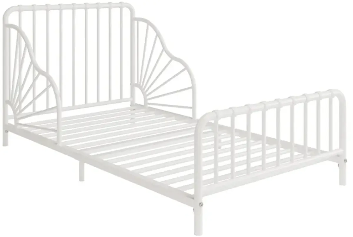 Quinn Whimsical Metal Toddler Bed