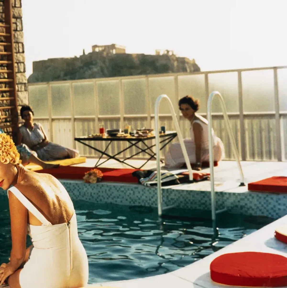 Penthouse Pool by Slim Aarons