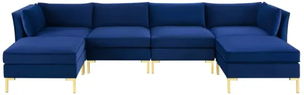 Ardent 6-Piece Performance Velvet Sectional Sofa